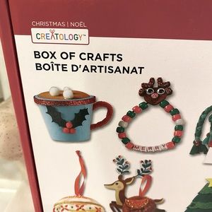 Christmas box of crafts